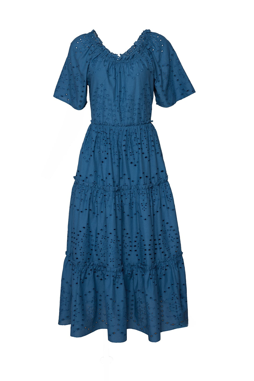 Etta Dress in Cobalt