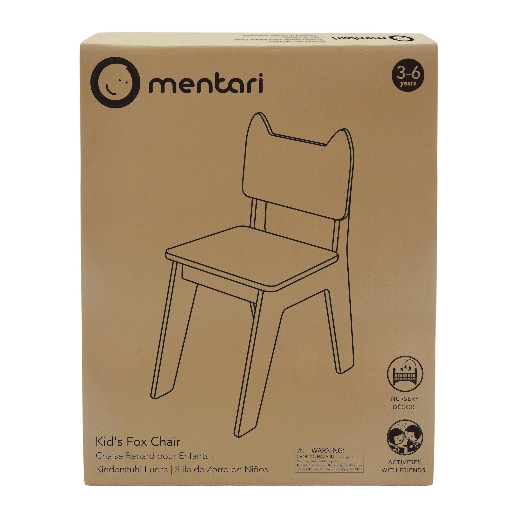Kid's Fox Chair