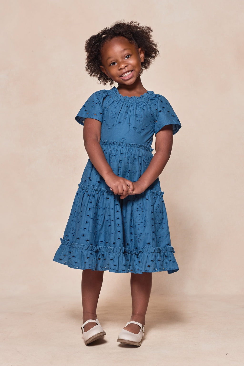 Mini Etta Dress in Cobalt