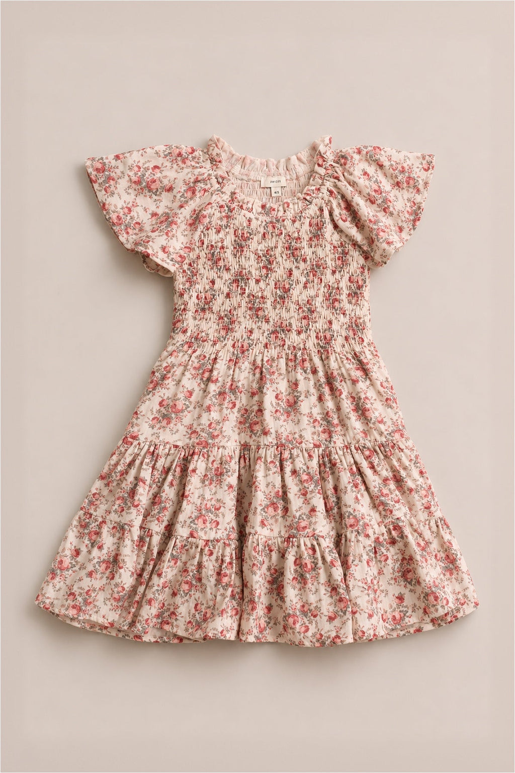 Mini Jovie Dress in Ivory Heritage Rose