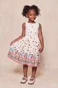 Mini Sadie Dress in Strawberry Vintage Tier
