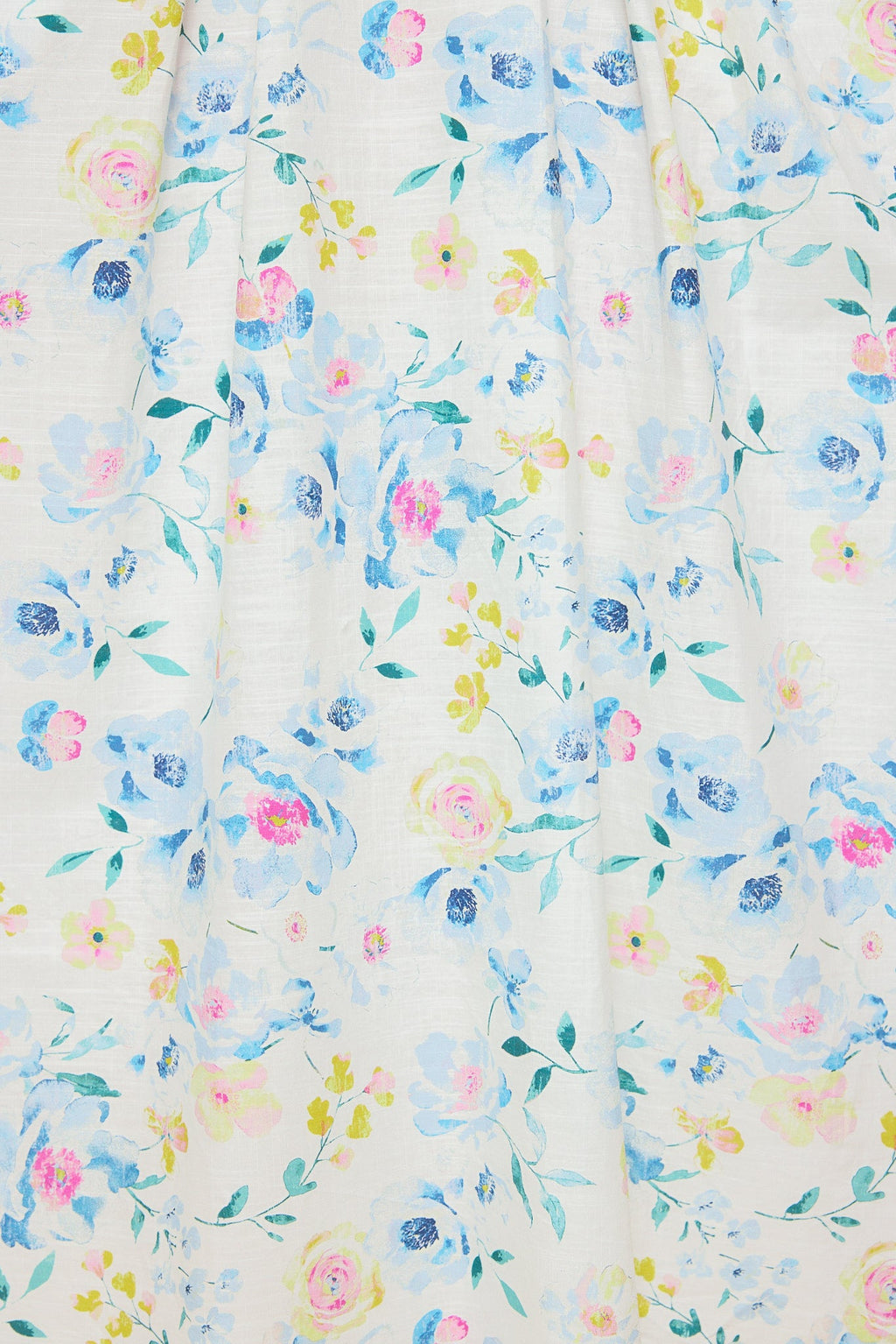 Sophia Dress in Blue Bouquet