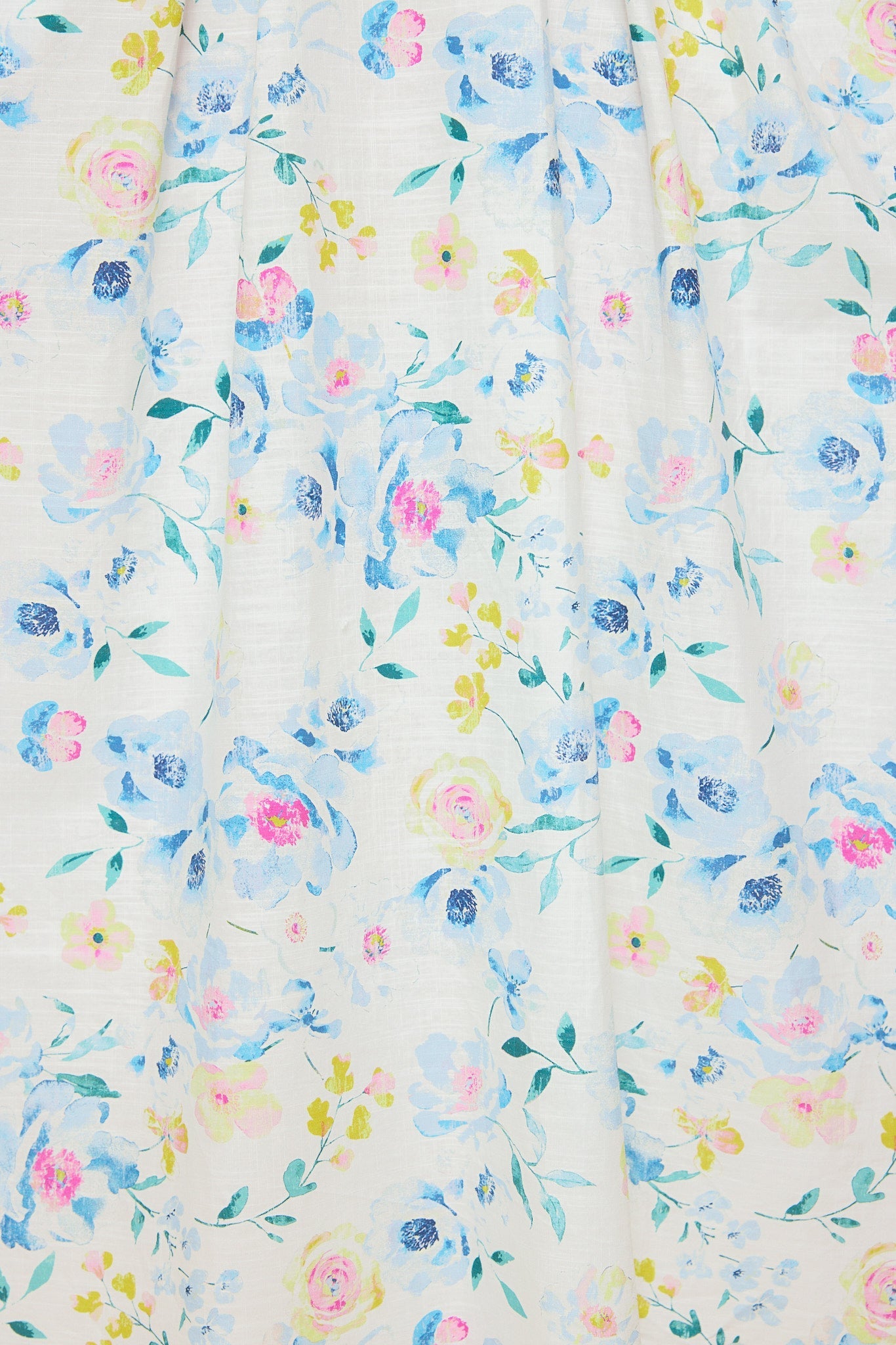 Sophia Dress in Blue Bouquet