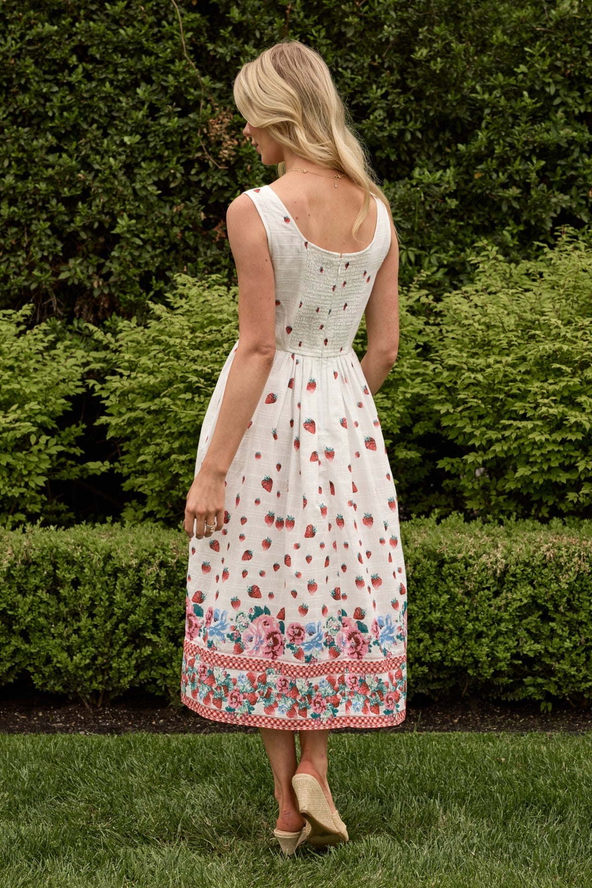 Sadie Dress in Strawberry Vintage Tier