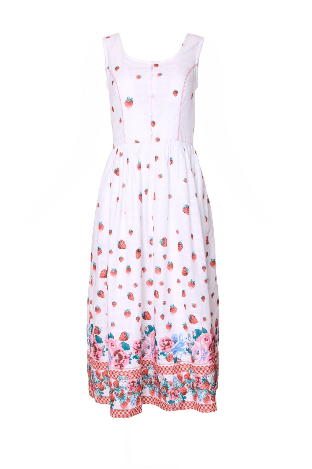 Sadie Dress in Strawberry Vintage Tier