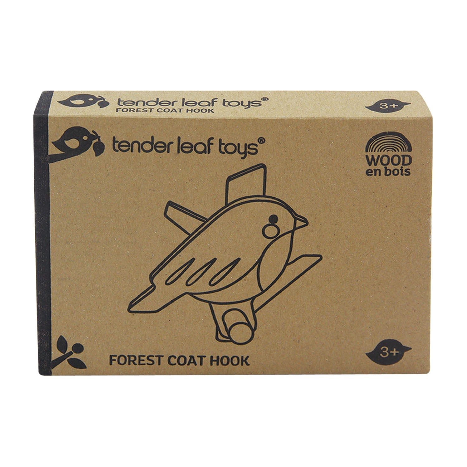 Forest Coat Hook (Robin)