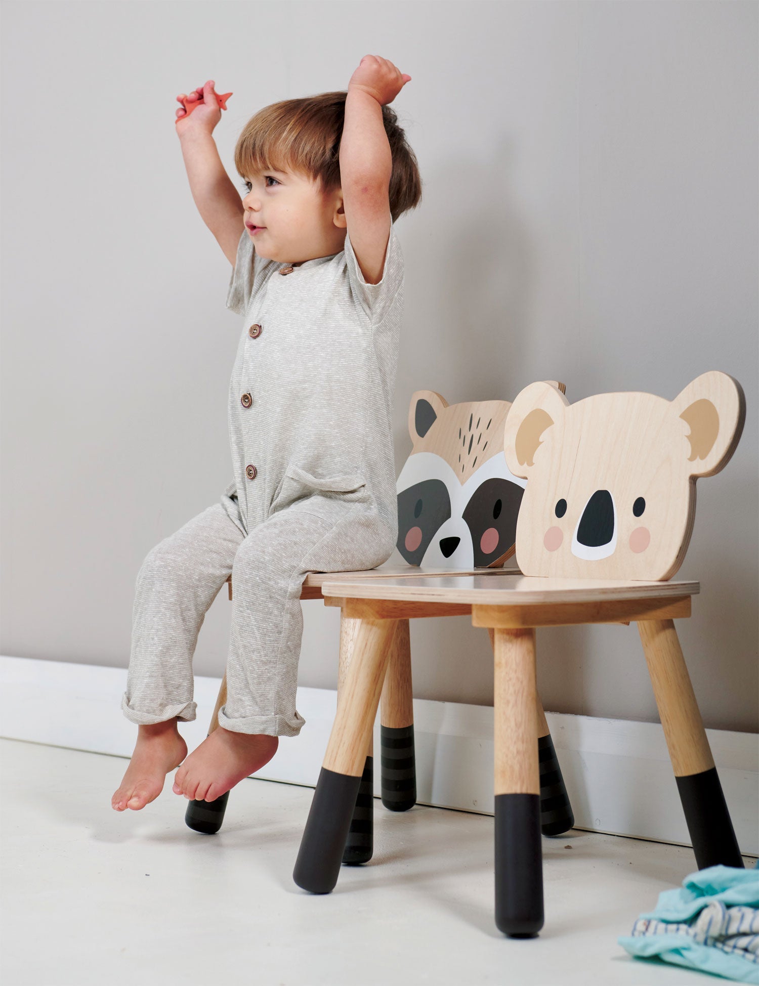 Forest Racoon Chair